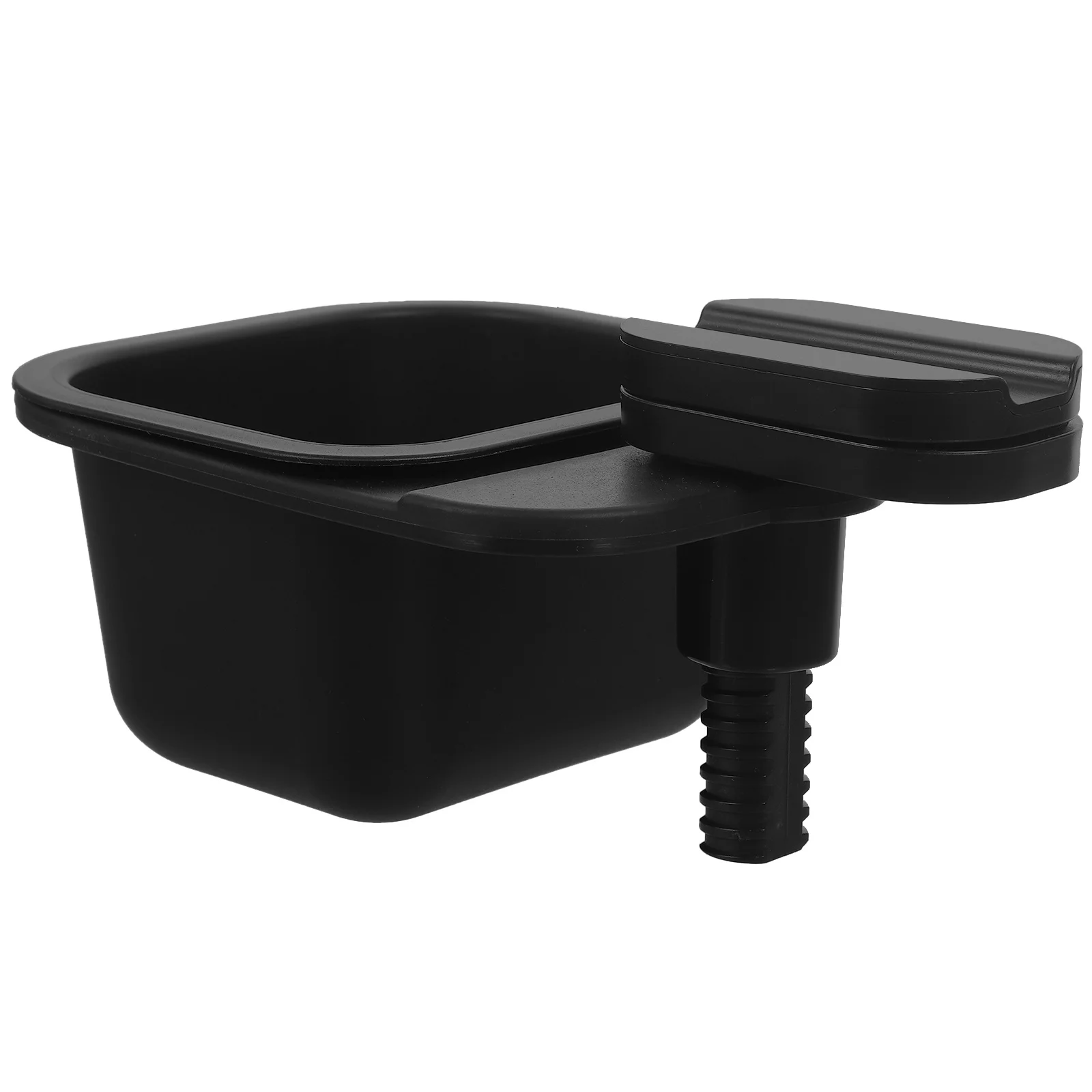 

Small Rotating Trash Can Clip on Table Desk Mountable Waste Basket Multi-Functional Sundry Storage Holder Space Saving Solution