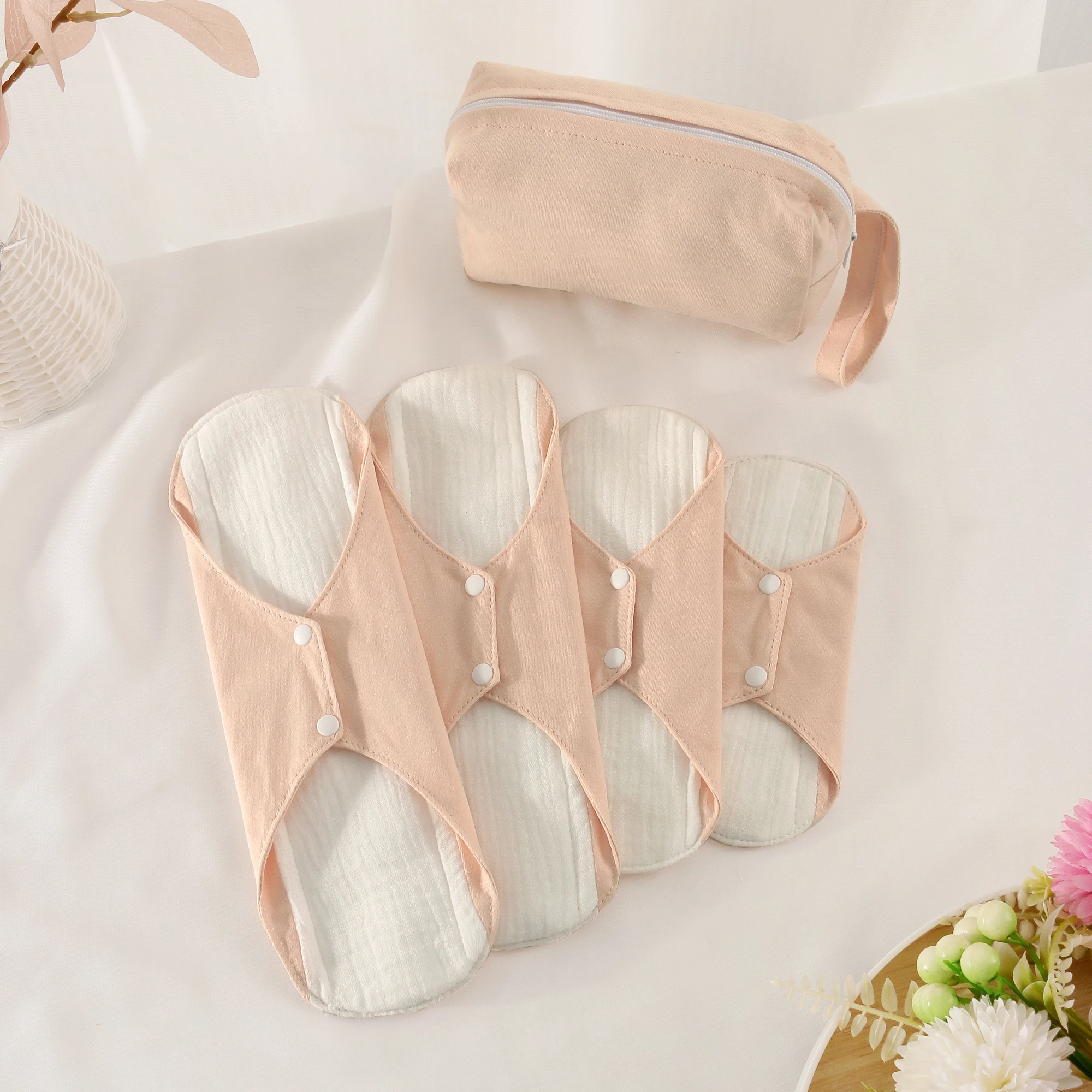 Variant: 5Pcs Set Apricot
