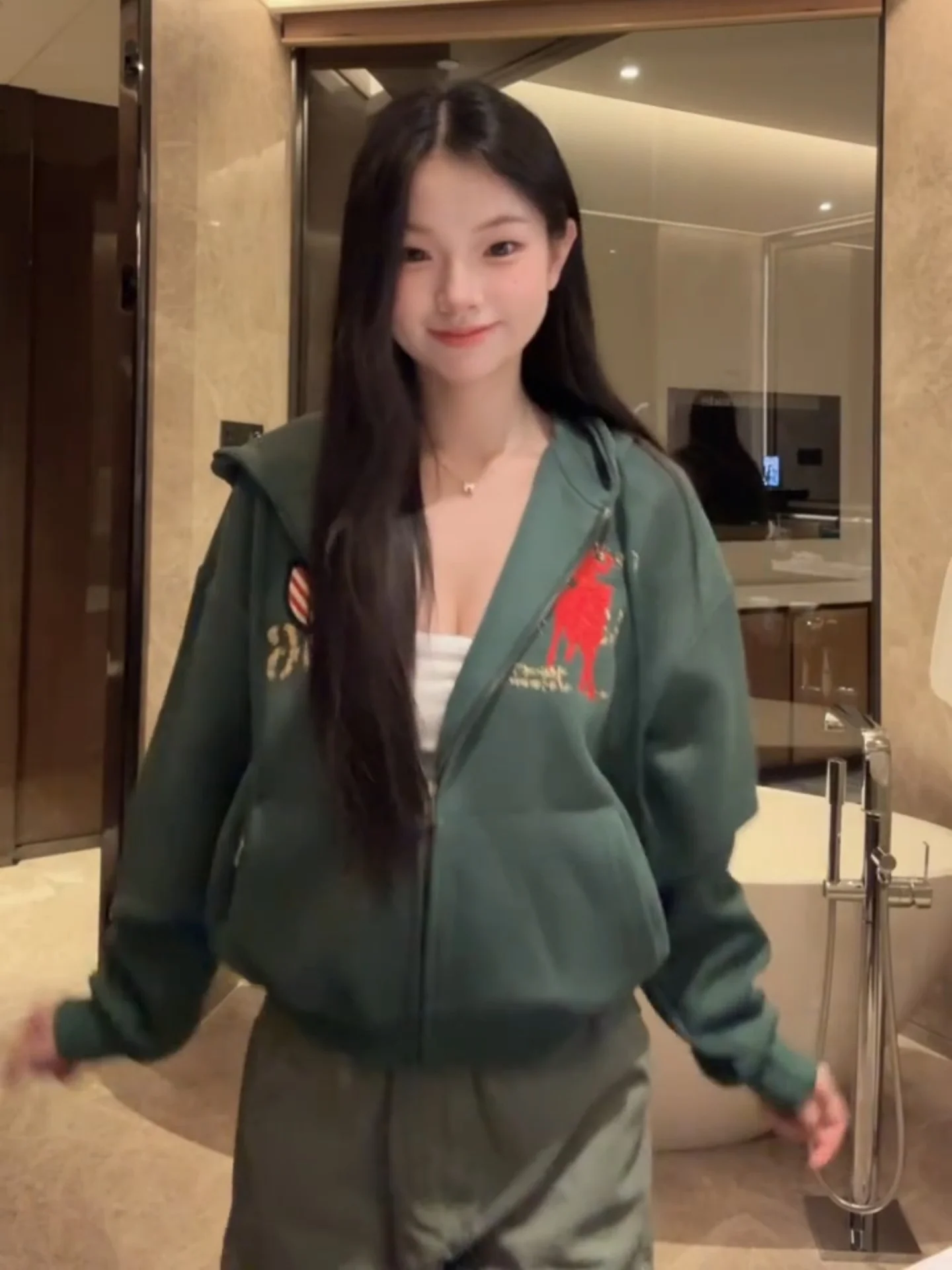 Americano retro een moletom com capuz jaet feminino solto preguiçoso sle aberto cardigan longo sve topo confortável respirável outono wear