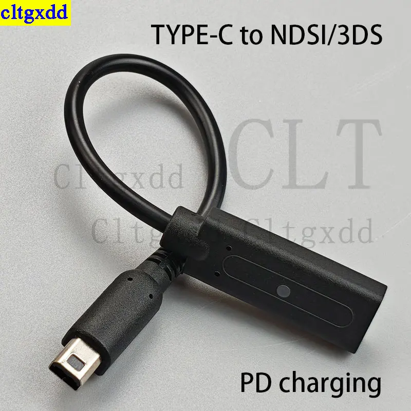 Cltgxdd 1piece Type-C USB-C Charger Cable, Suitable FOR NDSi/3DS Game Power Supply, USB-C Charger Cable, Power CordC