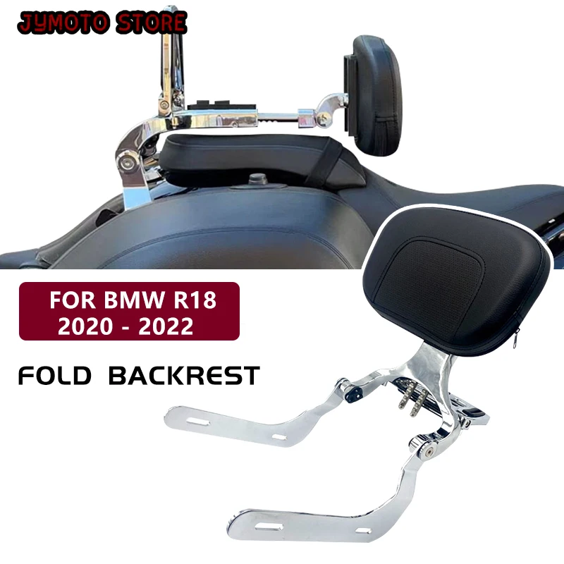 

R18 Motorcycle Sissy Bar Back Passenger Back Rear Rack Iuggage Rack Backrest Accessories Fit for BMW R18 R 18 2020 2021 2022