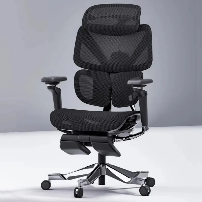 Custom Computer Fabric Ergonomic Office Chair Ergonomic with Synchronous Tilting Game Swivel