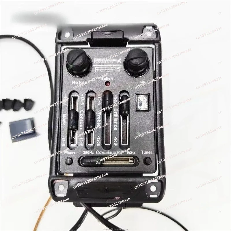 Suitable for  Folk Guitar Piezo Preamp Tuner InstallationAcoustic Guitar Pickup with  Accessories