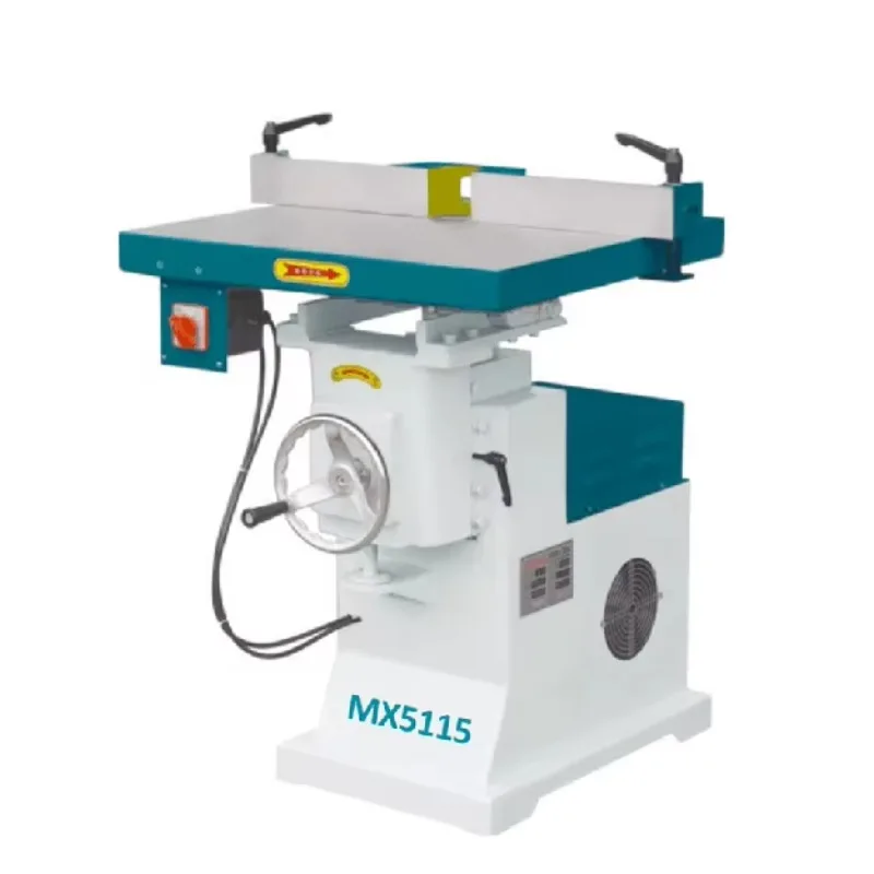2.2kw Woodworking Machine Spindle Shaper Moulder Acrylic Furniture Trimming Slotting Cutter Moulder Milling Machine Feeder