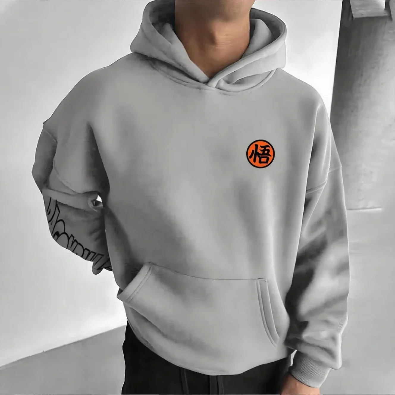 Dragon Ball Anime Goku New Autumn/Winter Hoodie Men's and Women's  Y2K Hip Hop Trendy Versatile Parent Child Sweater Top