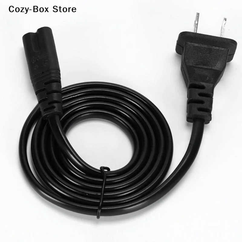[ZY]2pin US Plug Power Cable 8 Compatible Devices 2 Prong Electrical Cord For Laptop Charger TV Radio Speaker[ZY]