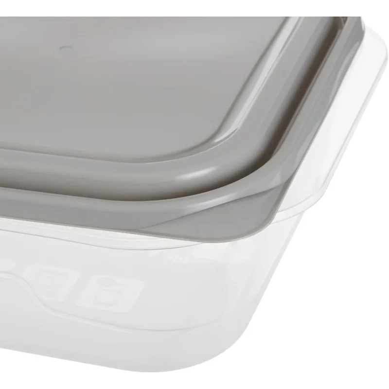 xtra Large Square Food Storage Container, 2 Pack, BPA Free