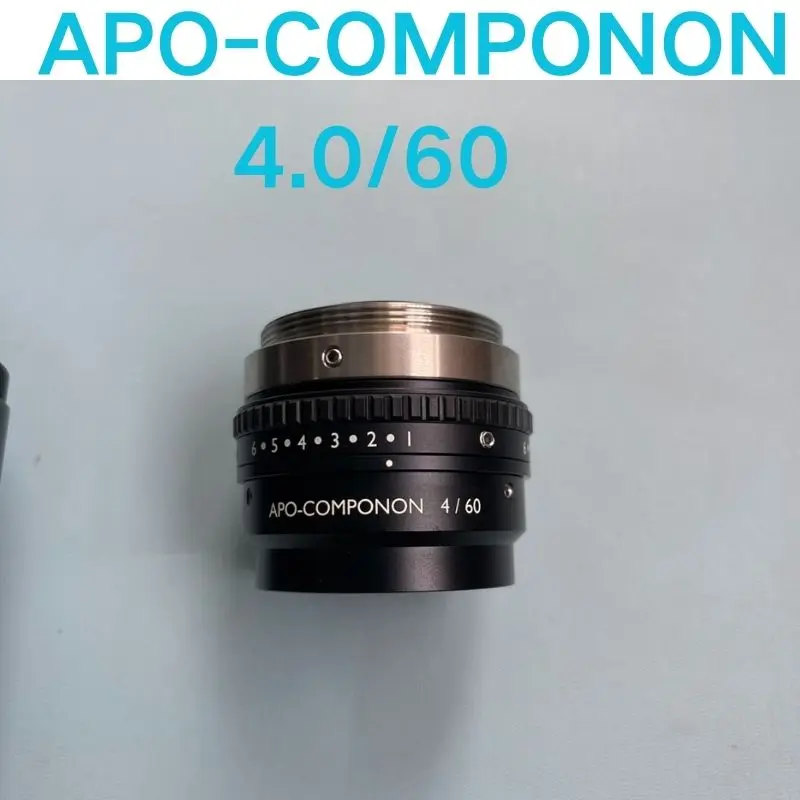 Second-hand test OK Schneider APO-COMPONON HM 4.0/60 high-resolution line scanning lens