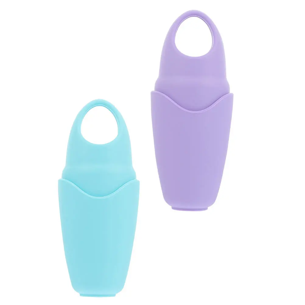 2Pcs Facial Massage Silicone Gel Face Cooling Mold for Dark Circles Relief and Skin Care Facial Massage