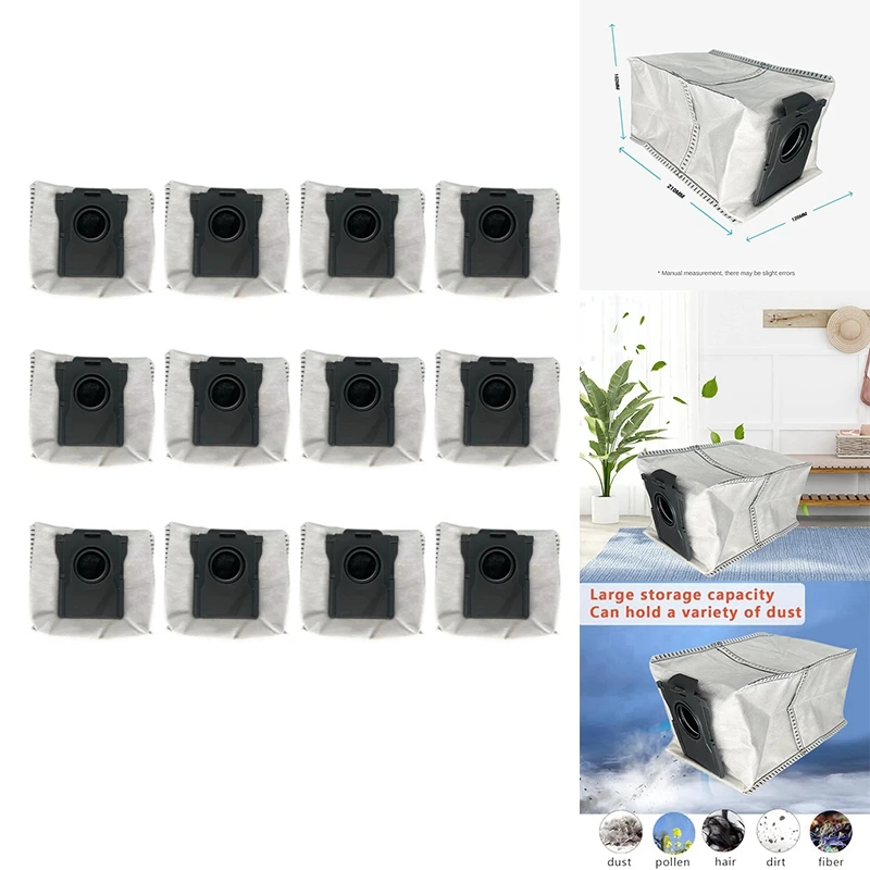 

Мешки для пыли Dreame Bot S10s Pro/S10/X30pro Ultra/X30 Pro Plus/X40 Pro/X40