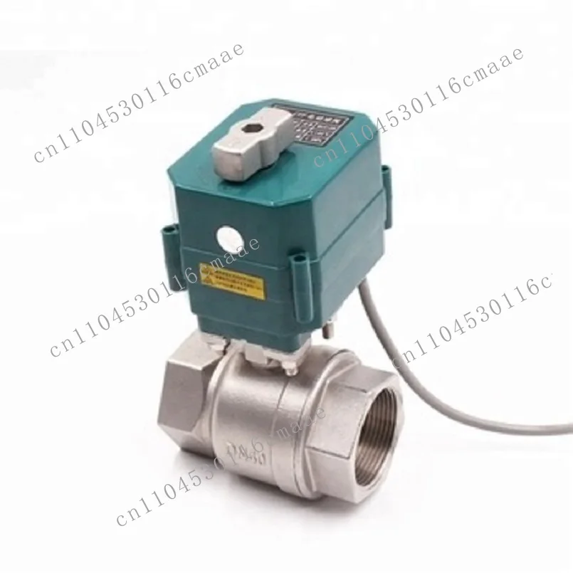 DN15 DN20 DN25 DN32 DN40 DN50 Electric Stainless Steel Ball Valve 5V 12V 24V 220V Motorized Valve CR01 CR02 CR03 CR04 CR05