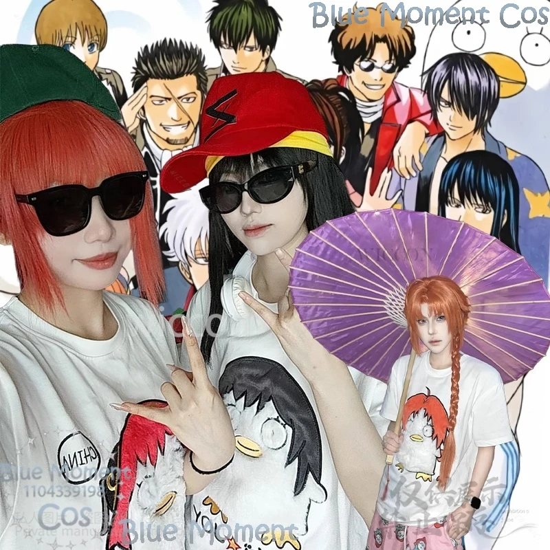 

Elizabeth Japanese KINTAMA Cosplay Cartoon Fashion Casual Short Sleeve T Shirt Y2K Uniform Halloween Comic Con Gift Customized