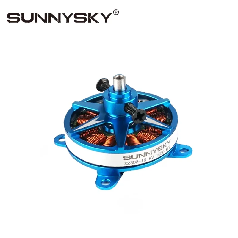 SUNNYSKY X2302 1500KV 1650KV 2‑3S Lipo Outrunner Motor, Light‑Weight RC Indoor Aerobatic Plane Replacement Spare Part