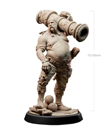 1/24 75mm 1/18 100mm Harz Modell Kits Pirate SchĂŒtzen Unlackiert Keine Farbe RW-602