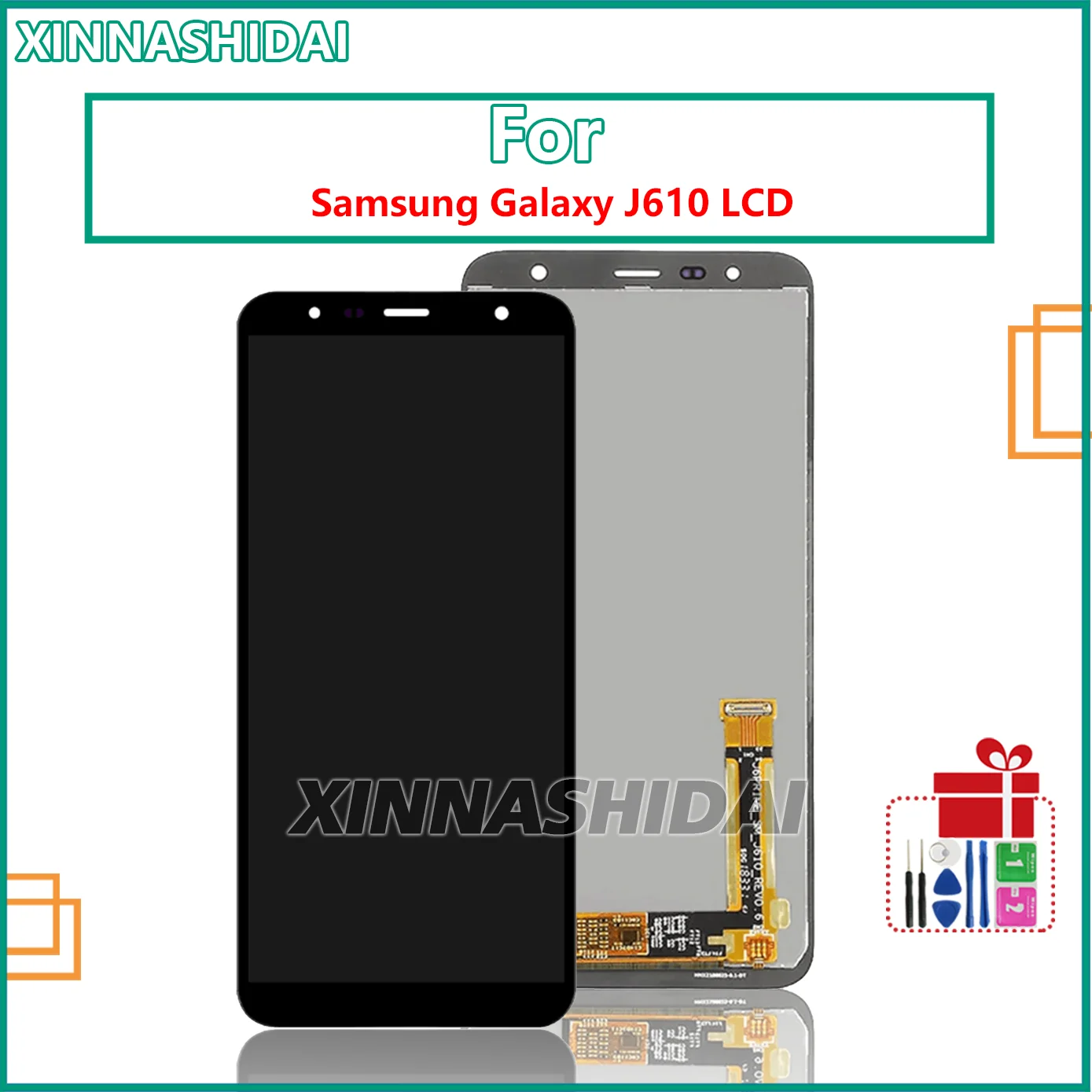 ЖК-экран для Samsung Galaxy J6 + J610 J610F J610FN ЖК-экран для Samsung J6 Plus Замена экрана дисплея