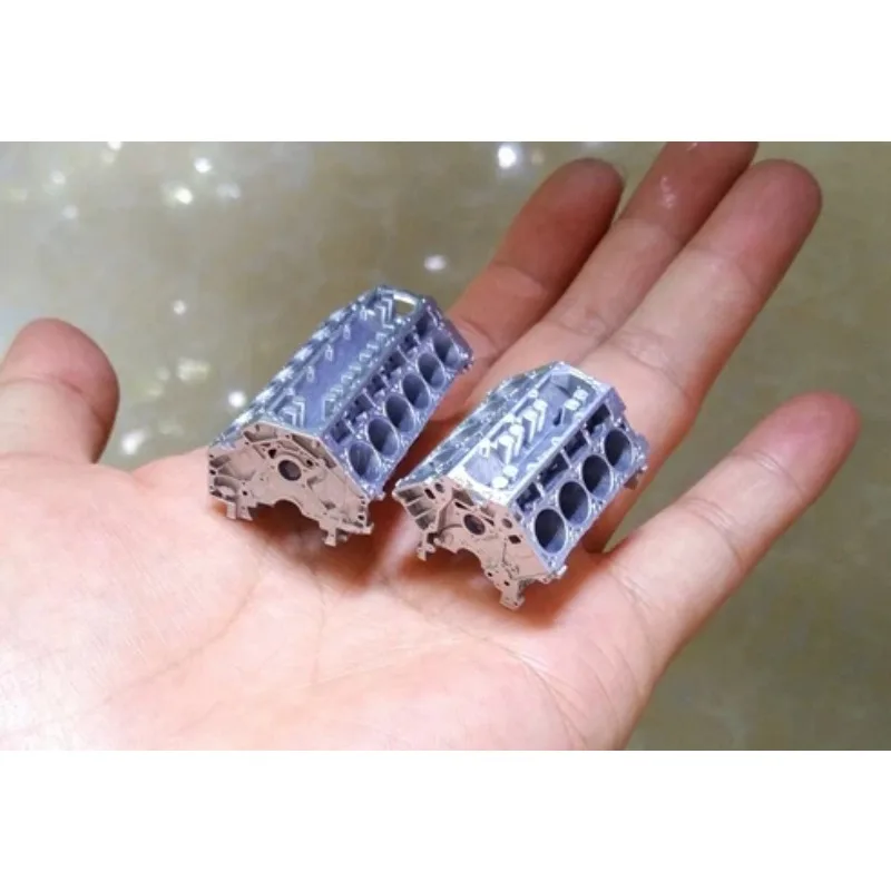 1/18 Car Model Engine Model V8 V12 Cylinder Block Piston Non-metallic Cannot Be Assembled Without A Complete Set