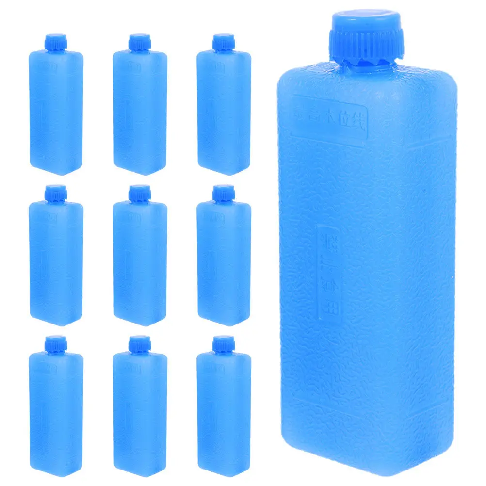 10 Pcs Ice Package for Cooler Cooling Block Blue Portable Air Conditioner Freezer Blocks