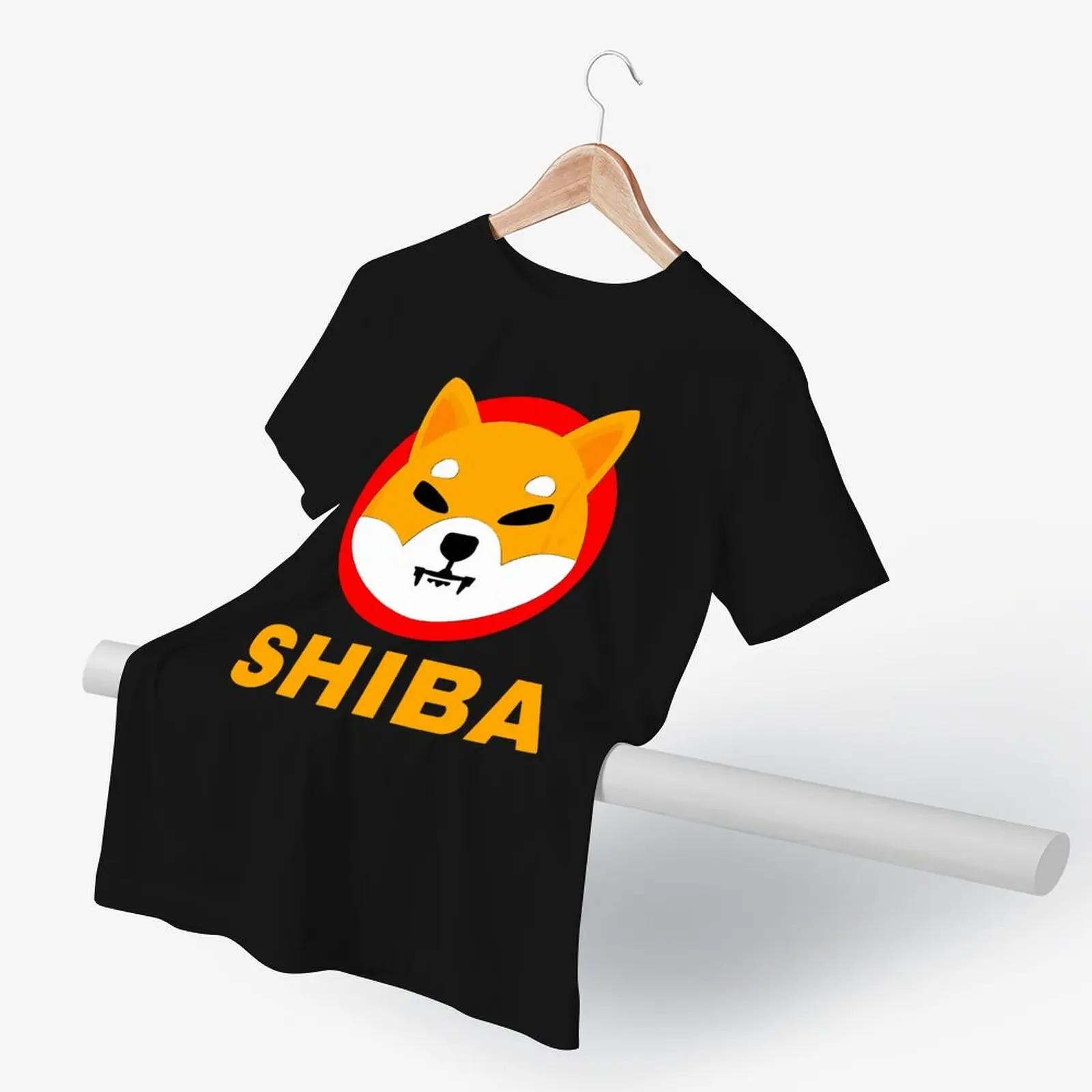 SHIBA INU T Shirt Crypto Printed 100 Percent Cotton T-Shirt Plus Size Summer Tshirt Male