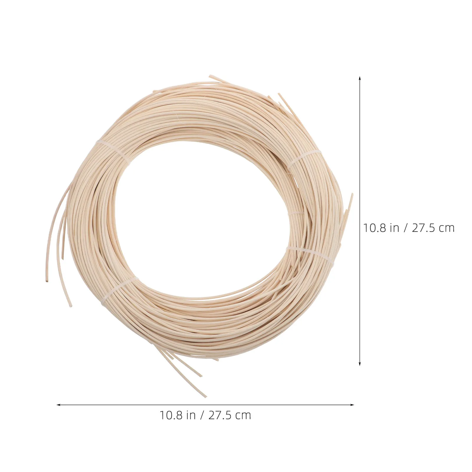1 Roll Rattan Chair Repair Material Roll 131.2ft 48M Woven Rattan Webbing Supplies Patio Lawn Garden Outdoor Furniture Caning