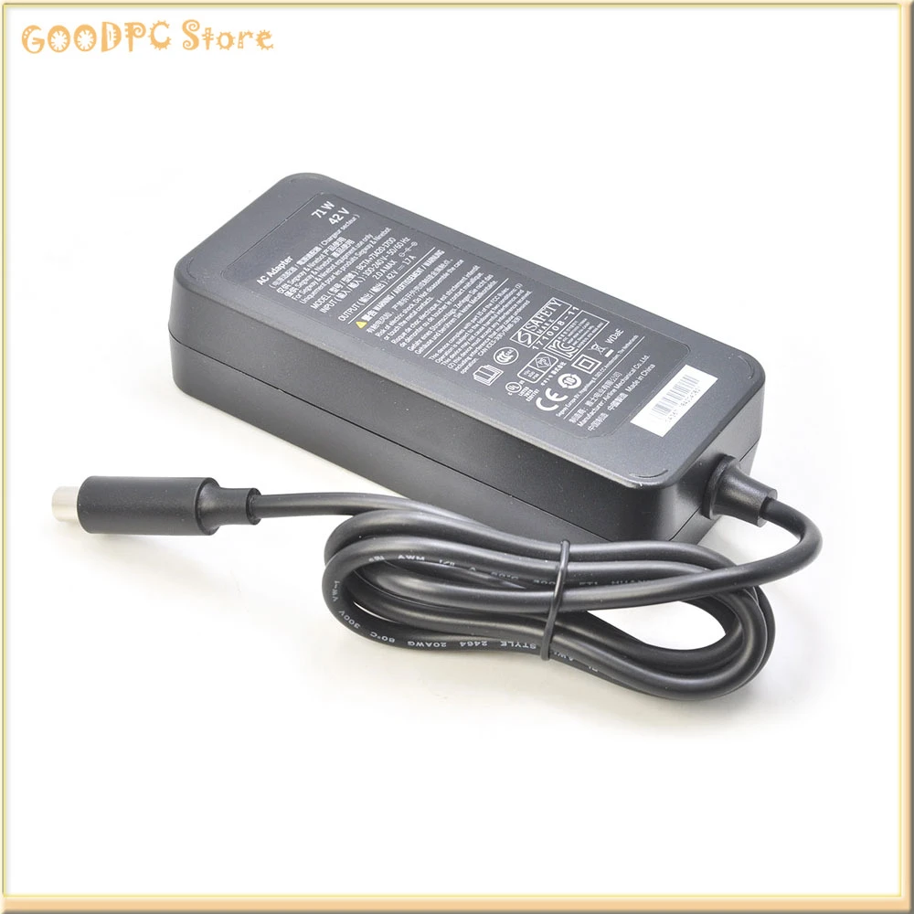 Power Supply Adapter BCTA 71420-1700 Segway Ninebot AC Adapter 71W 42V 1.7A for Electric Scooter ES1 ES2 ES4 Xiaomi Mijia No. 9