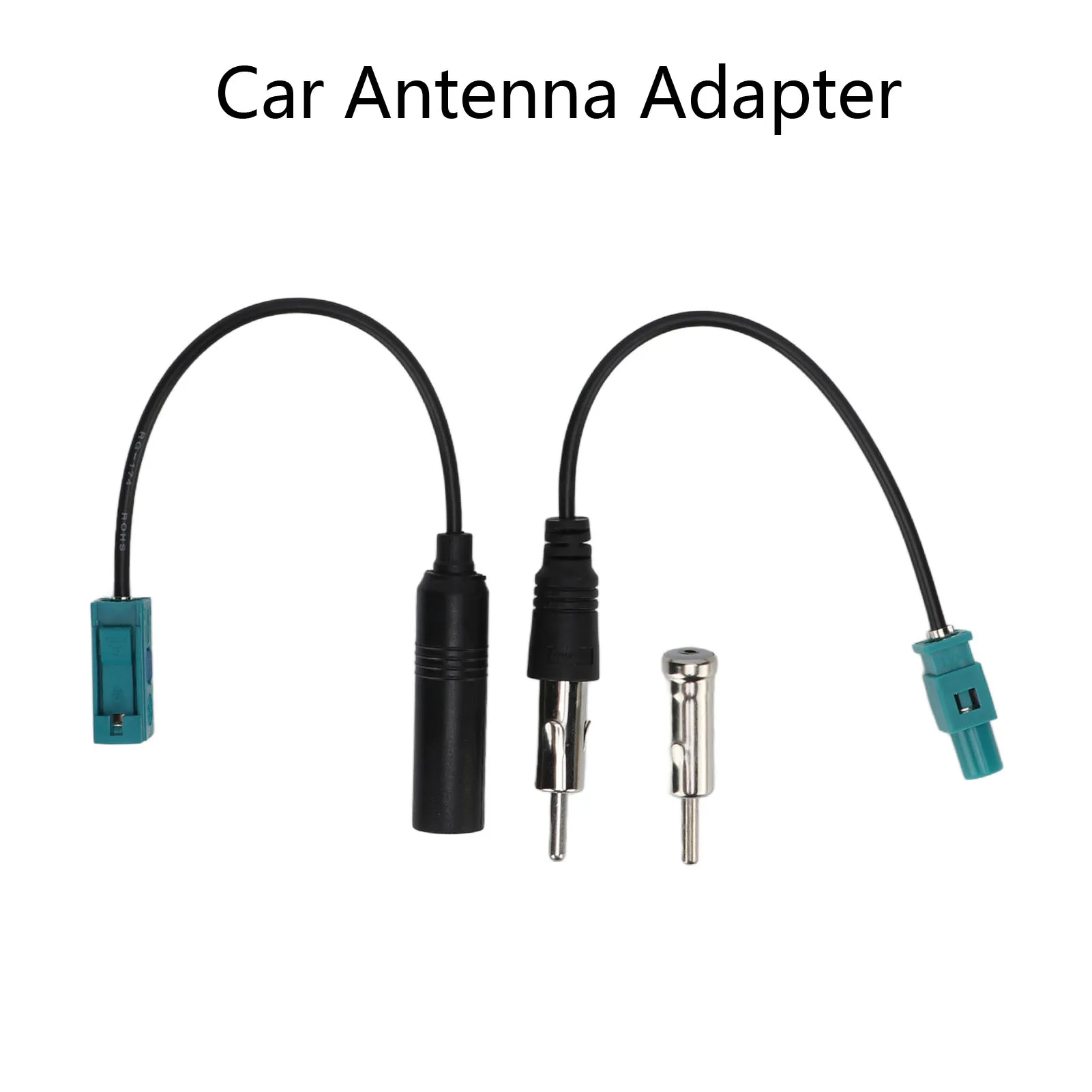 Car Antenna Aerial Adapter Plug Connector Cable Stereo HD CD Media Player Receiver For Ford Mercedes-Benz Alpine Clarion Pioneer