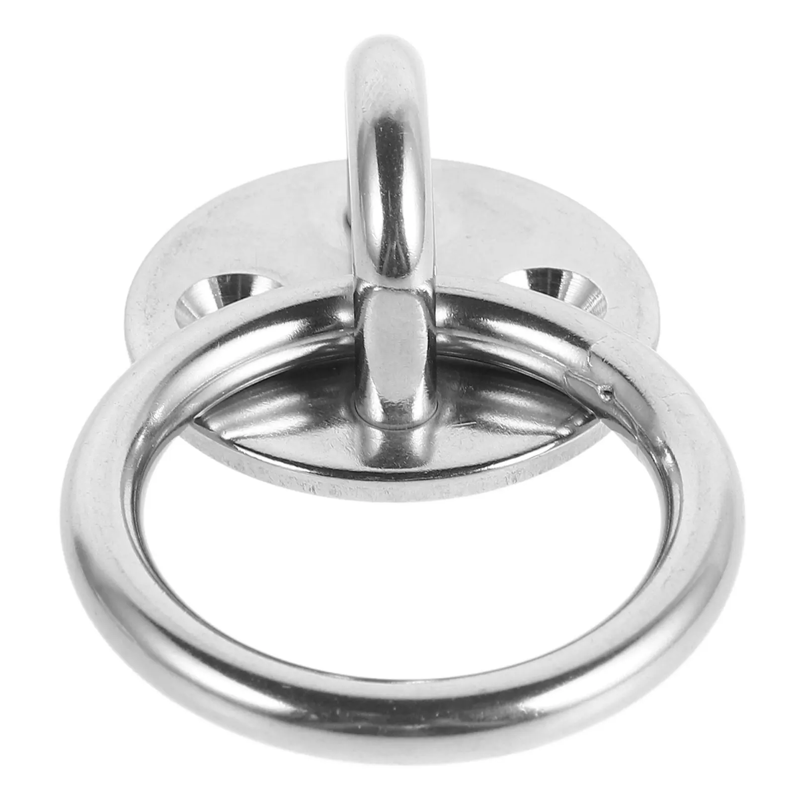 

Stainless Steel Heavy Duty Hook Multi-Use Eye Pad Ceiling Hanging Boat Swing Mooring Ring Mounting Hooks Hammock Concrete Wall
