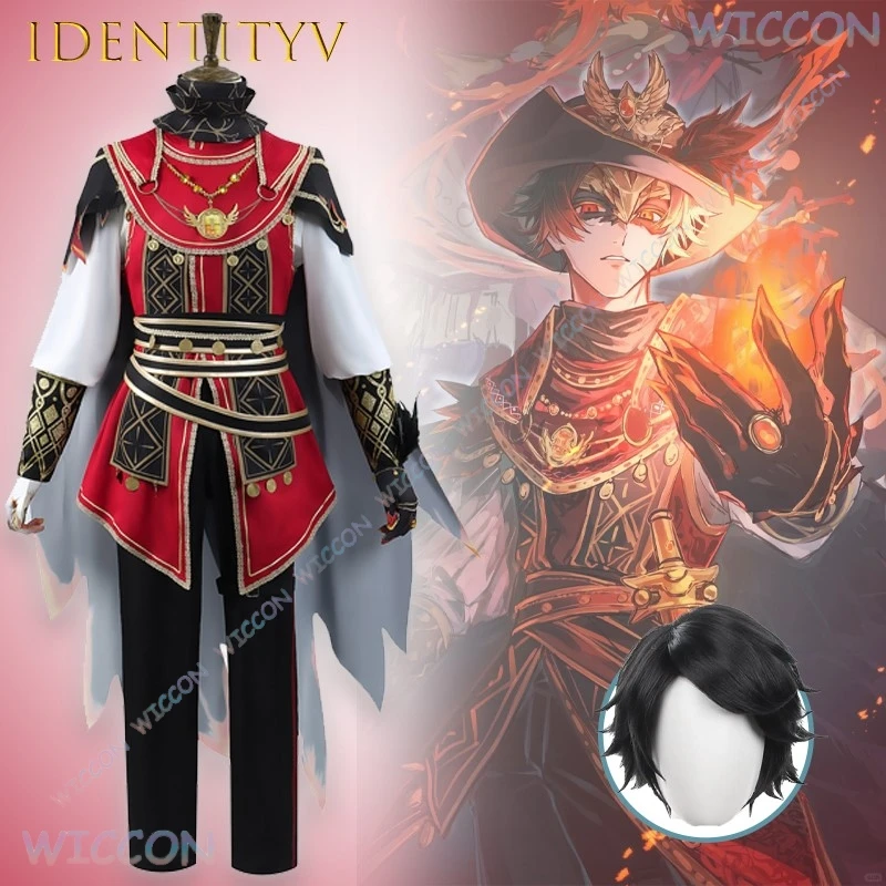 

IdentityV Prospector Cosplay Costume Antiquarian Relic Of Gaia Rare Outfit Anime Game Gothic Steampunk Halloween Party Dress Cos
