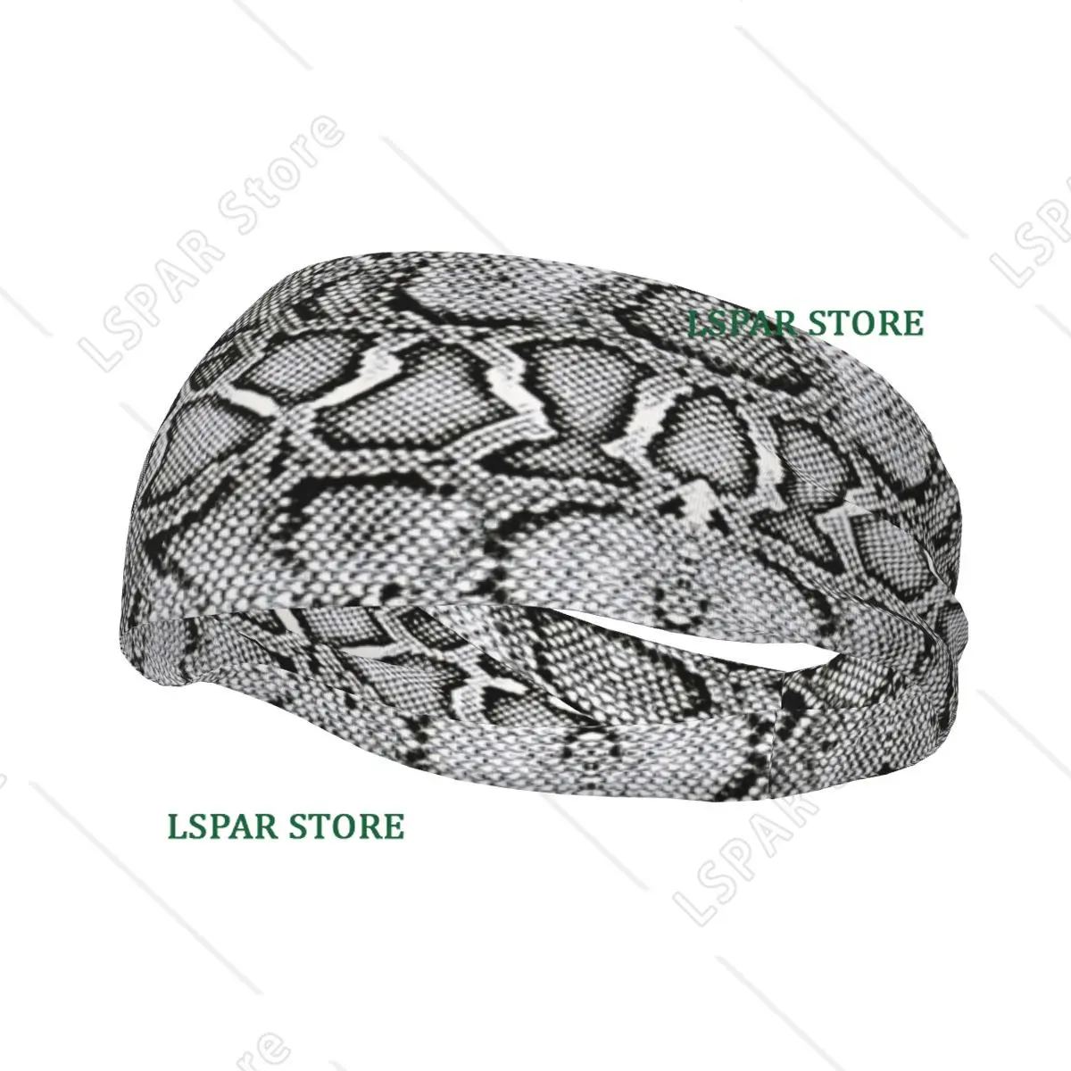 

Sports Headband Portable Hair Band Grunge Abstract Snake Hair Wrap Brace Running Exercising Sweatband