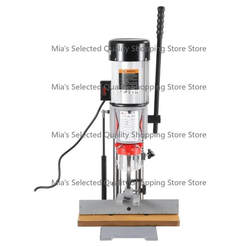 

Automatic Square Hole Mortiser Machine with Motor for Woodworking Manual Wood Punching Eyeleting Tool New Model