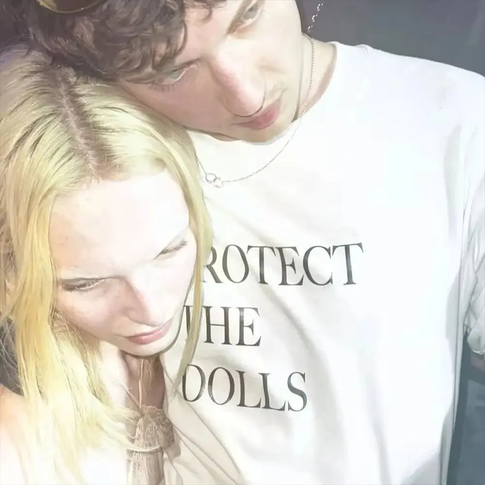 Camiseta Harajuku Protect The Dolls Troye Sivan, estilo similar, para bienestar público, cuello redondo, informal, holgada, manga corta, estampada, ropa de calle, unisex