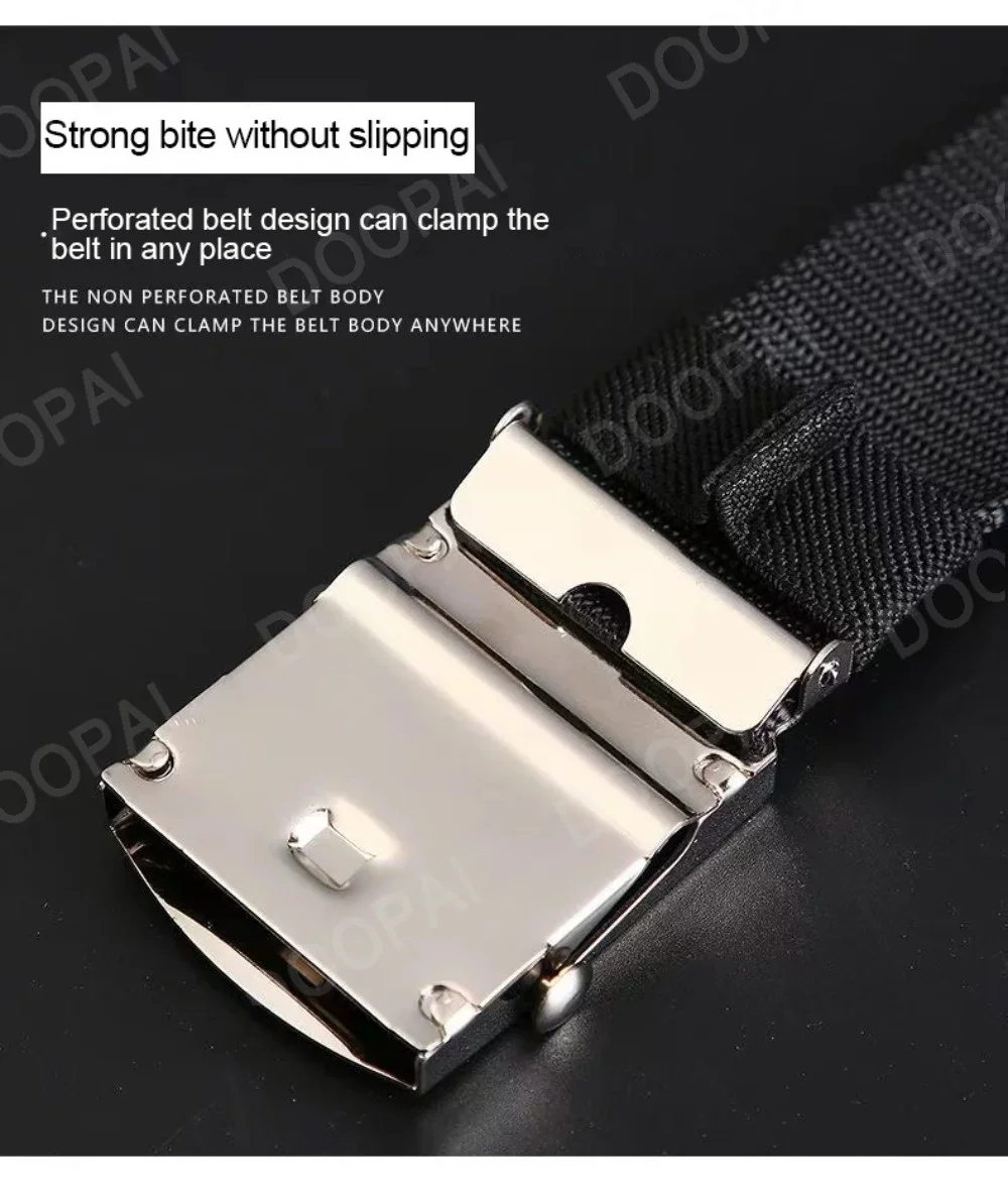 Men Belt Army Outdoor Hunting Tactical Belt Belt Versatile Nylon Canvas Pant Belt Casual Belt for Men for Nylon Male Luxury Belt