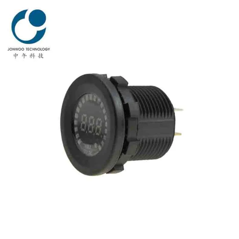 Intelligent color screen voltmeter, car and motorcycle modification detection capacity meter, LED light double-stream two-in-one