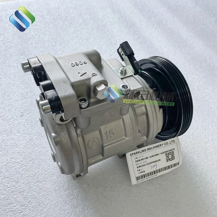 Construction Equipment Part  Solar 340LC-7 DX225LC DX140LC  Excavator Spare Part 2208-6013B  440205-00070  A461985  COMPRESSOR