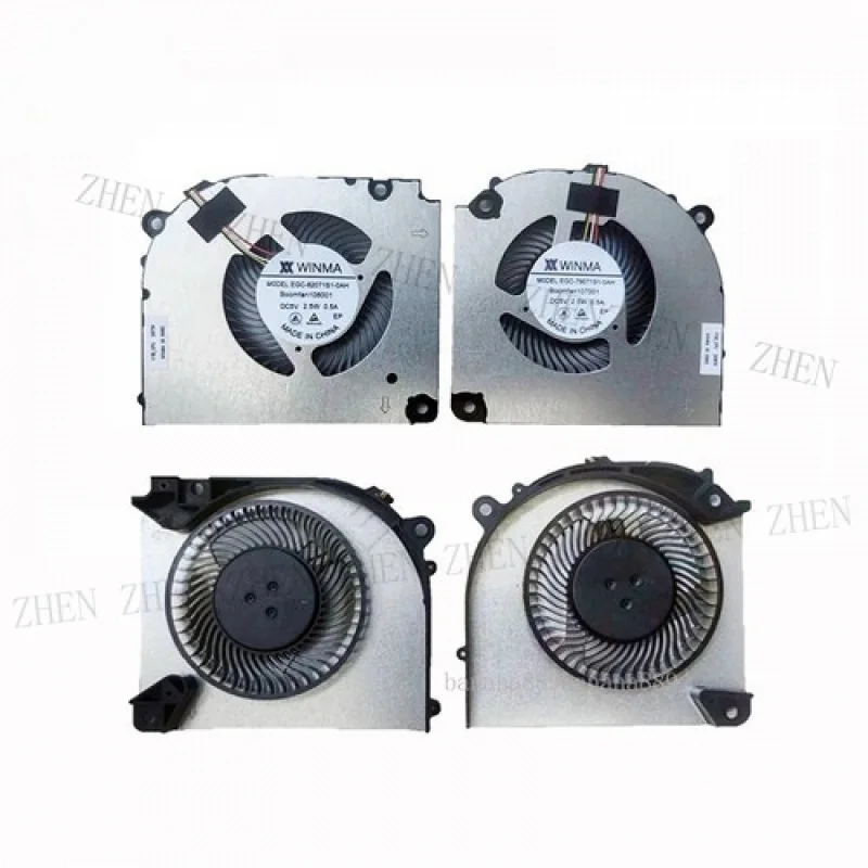 

Y НОВЫЙ ОРИГИНАЛ для MACHENIKE L15C PNK L15C PNP S15C PNK Z8b4 ВЕНТИЛЯТОР охлаждения процессора и графического процессора