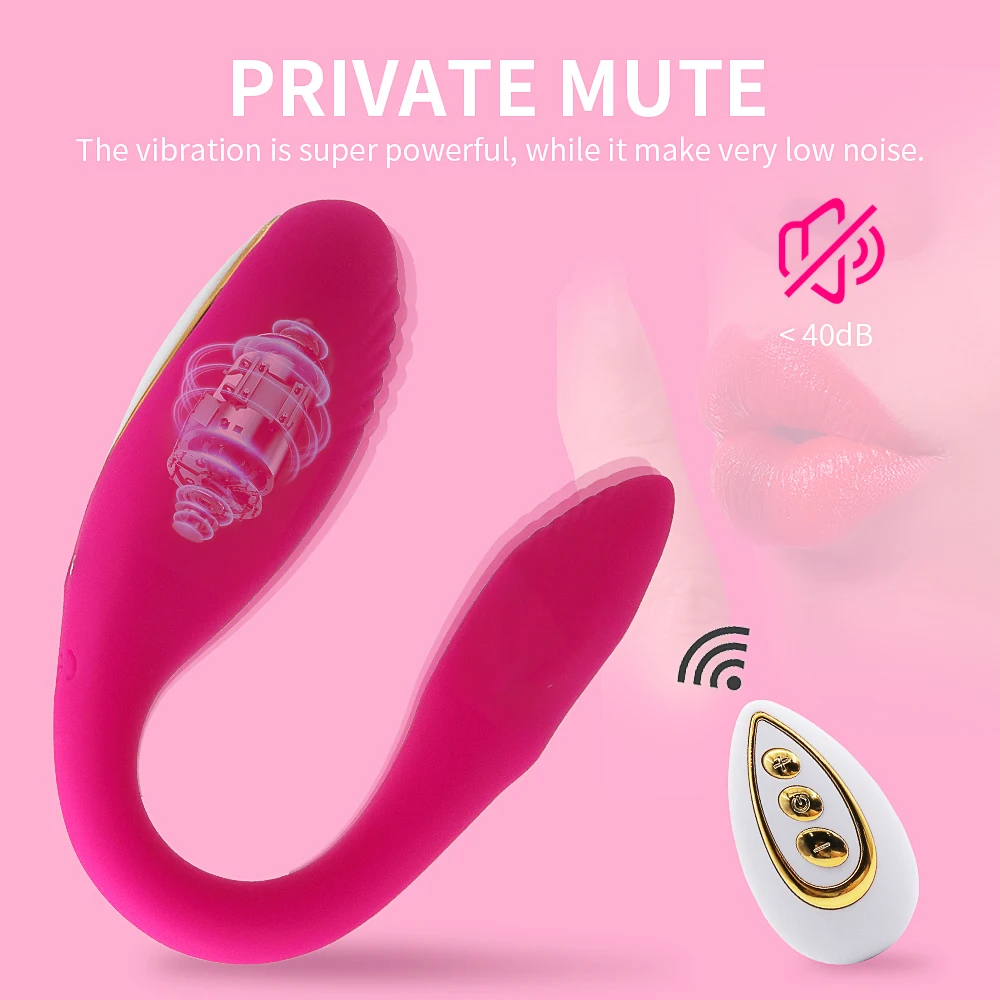 10 Mode U Wearable Dildo Wireless Remote Control Vibrator for Couple Female G Spot Stimulator Sex Toys Goods for Women Adults 18