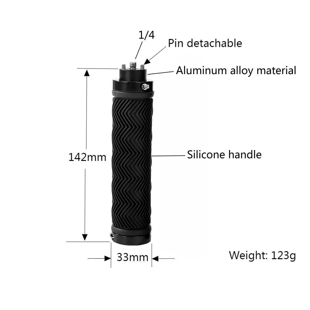 Uniwersalny uchwyt górny KUANJIE TH142 do mocowania Arri z gwintem 1/4" lub 3/8" — zdjęcie produktu 4
