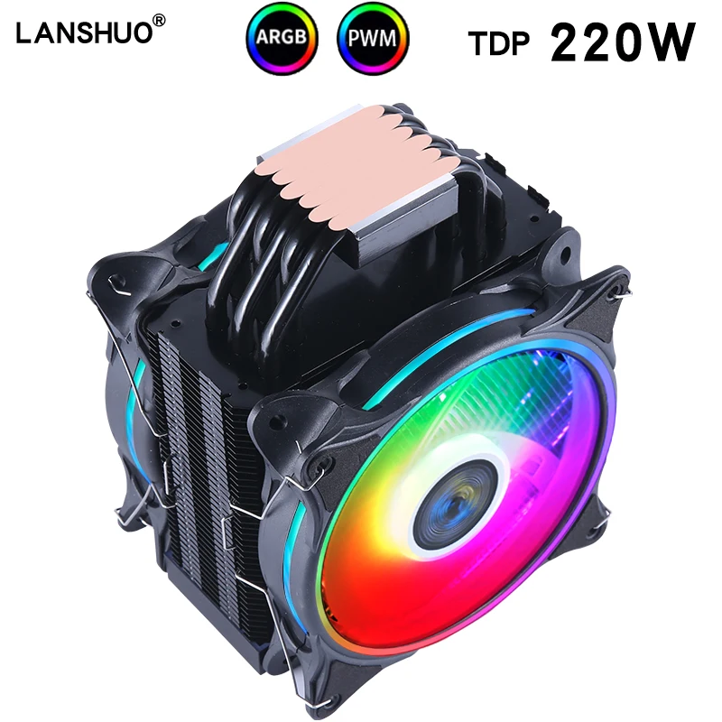 

X79 X99 2011 CPU Cooler Pure Copper Heat-pipes freeze Tower Cooling System LGA1700 1150 1155 1200 1356 1366 AM4 cooling fan