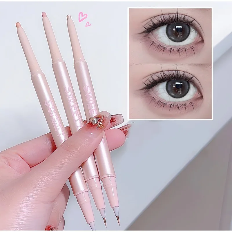 Eyeliner Pencil Waterproof Long-lasting Easy Wearing Eyeliner Pen Makeup Products Cosmetics Eye Line Make Up Woman the Eyes Dry