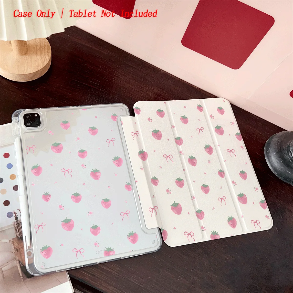 Slim Fit Premium TPU Tablet Cover, Shockproof Durable Lightweight Protective Case for iPad Samsung Huawei Honor Redmi Xiaomi