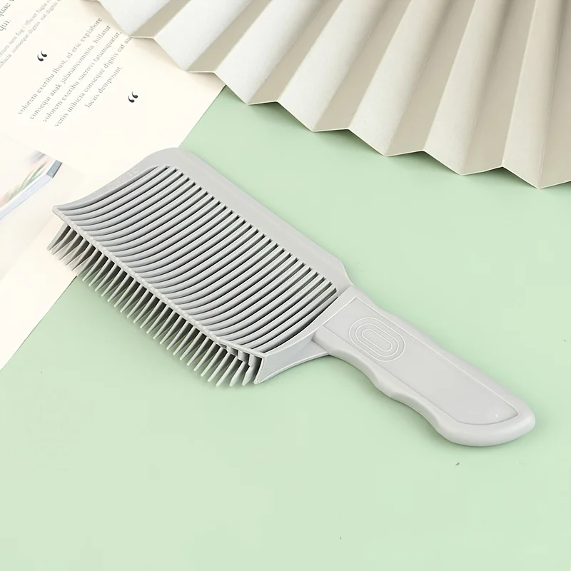 1pcs Fading Comb Professional Hair Clipper Mixed Flat Haircut Comb Heat Resistant Gradient Comb Salon Styling Tool