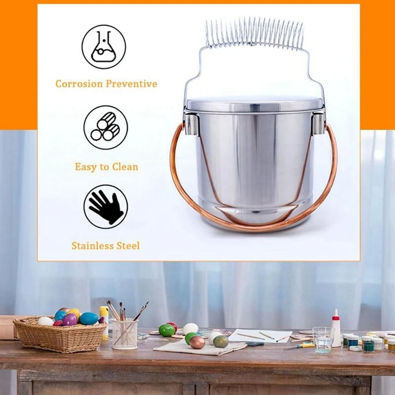 ABNO-Paint Brush Washer,Stainless Steel Paint Brush Holder With Large Capacity Wash Tank And Removable Screen
