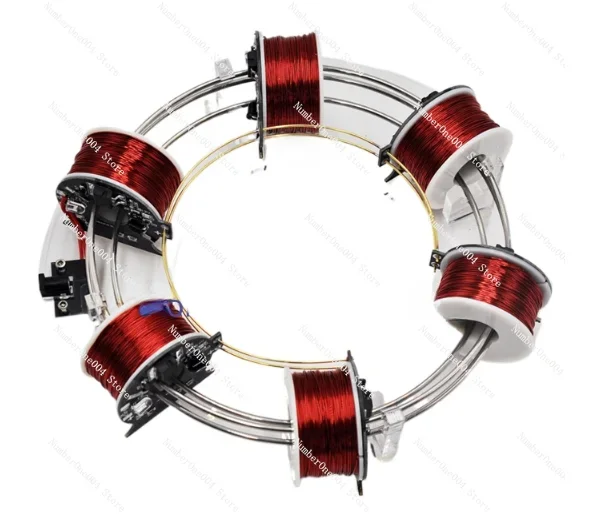 

Electromagnetic Ring Cyclotron Scientific Experiment High Tech Toy Physics Self-made Electromagnetic Teaching Tool Model