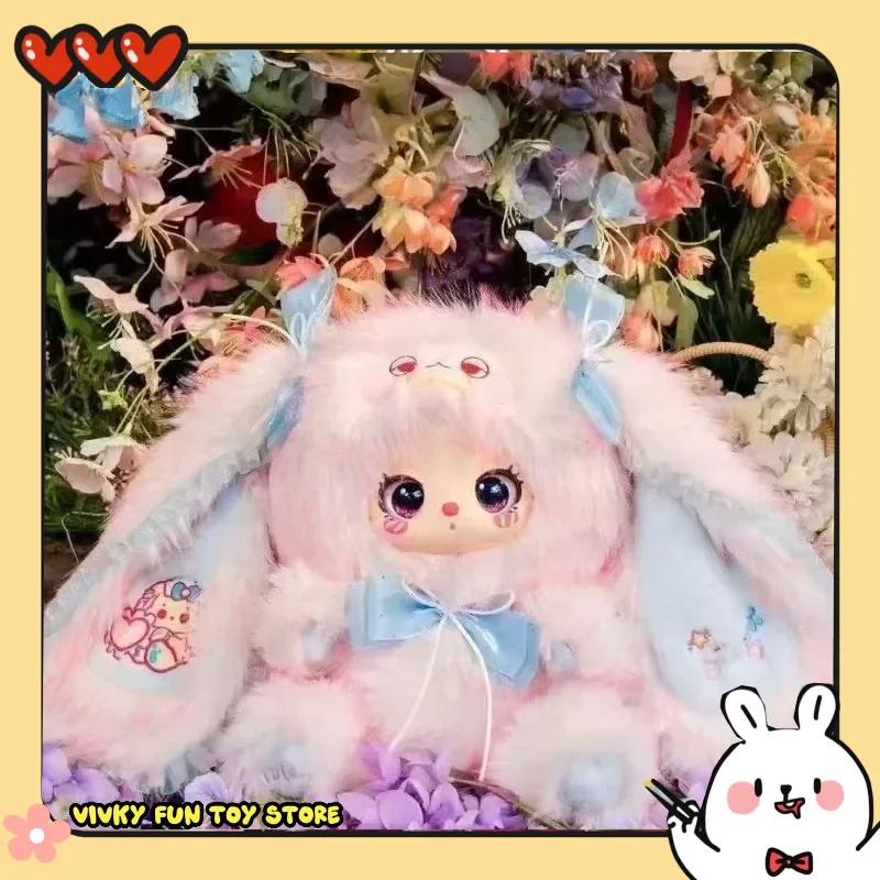 

Baby Three Liila 600% 3rd Generation Liila'S Best Friend Makeup Party Plush Blind Box Doll Figurine Decoration Holiday Gift