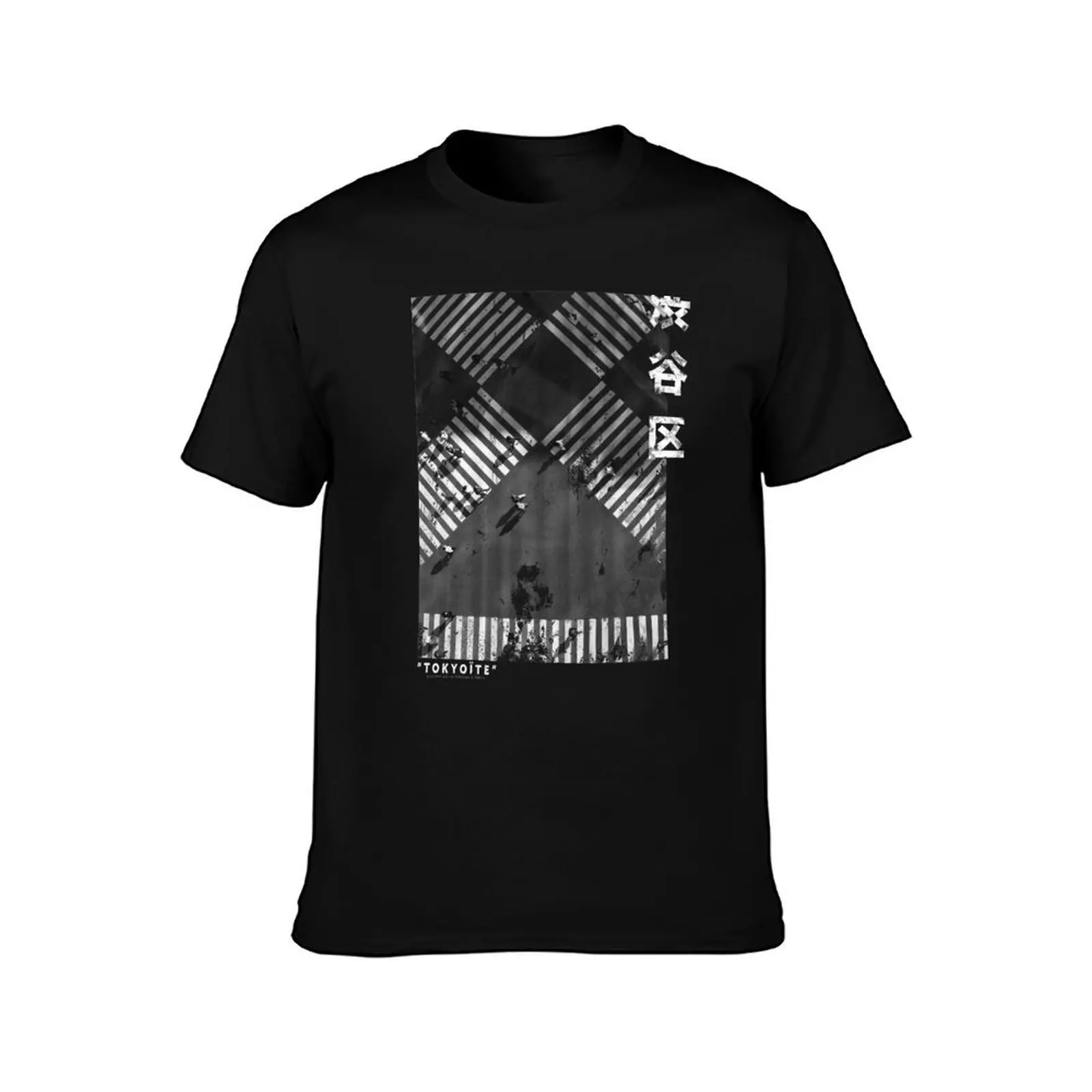 TOKYO?TE T-Shirt Simple Trendy Casual T-Shirt