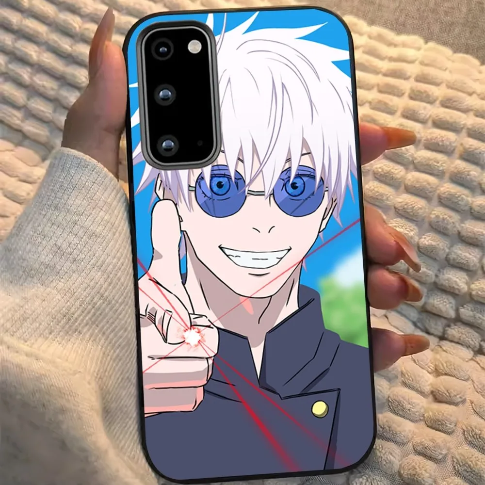 bilibili Anime Jujutsu Kaisen Satoru Gojo Phone Case For Samsung Galaxy A52 A53 A72 A71 A73 A80 A91 S Shell