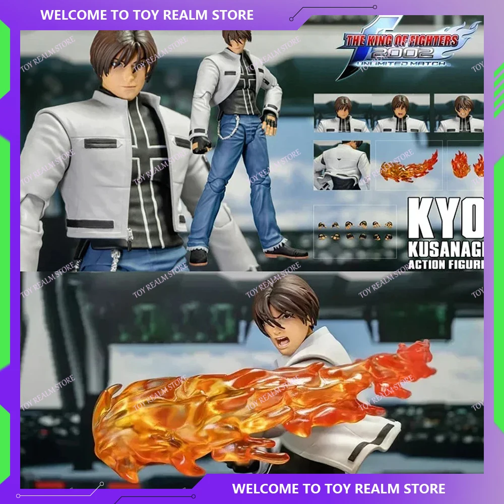 KOF Storm Toys The King of Fighters 98 Kyo Kusanagi Action Figure Iori Yagami Figurine Model Collection Decoration Toys for Kids