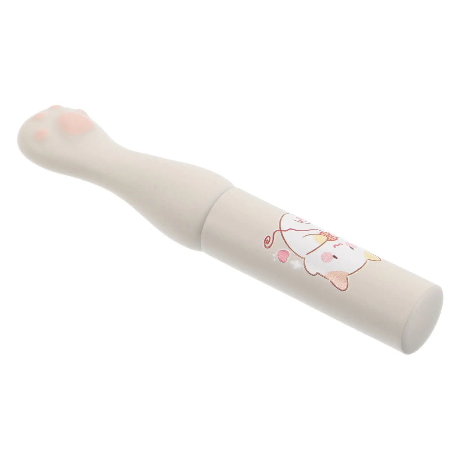 

Cat's Claw Lip Brush Silicone Soft Tip Even Apply Cover Included Multi Use Lipstick Applicator Tool for Women on The Go
