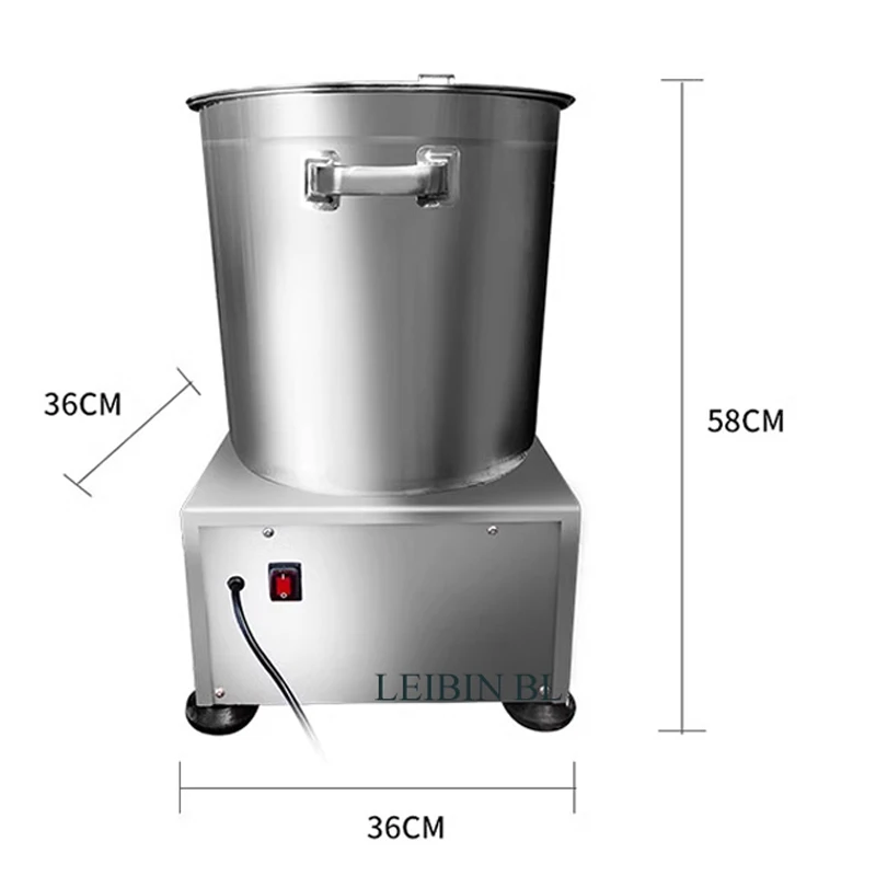 1-10kg Vegetable Dryer Commercial Vegetables Dehydrator Electric Water Squeeze Dehydrator Food Degreasing Oil slinger