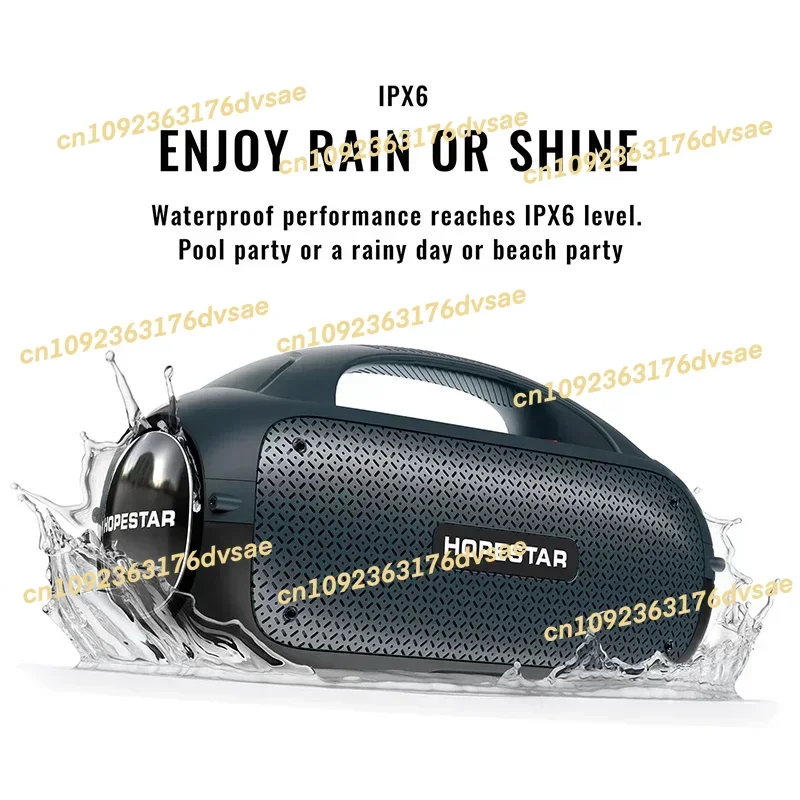 

NEW Hot Selling Multifunctional 80W IPX6 Wireless Speaker Outdoor Subwoofer Waterproof Party High Power Portable With Microphone