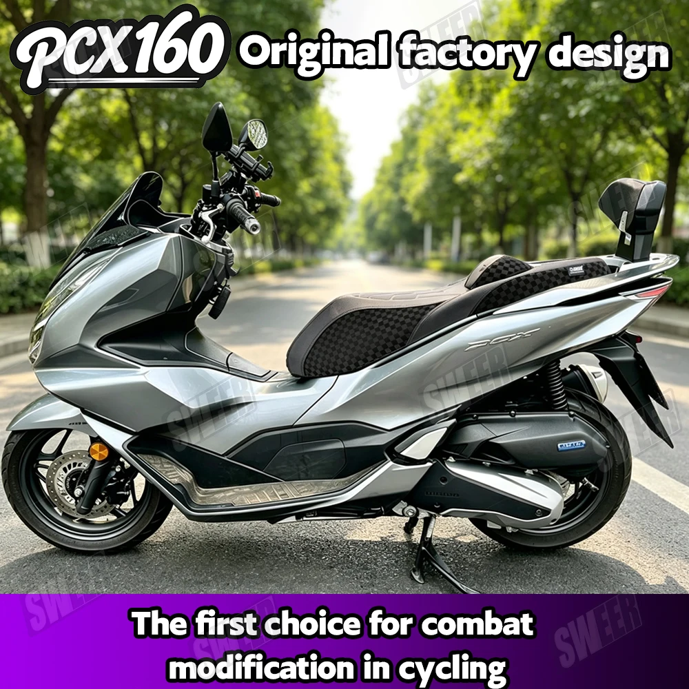 Motorcycle Seat Cushion Suitable For Honda PCX160 2020-2026 Modified Integrated Seat Pad Replacement Saddle Accessories